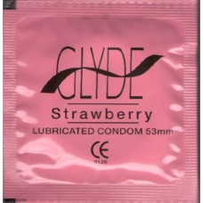 Glyde Condoms 10 Pack - Strawberry